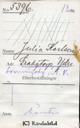 Julia Karlsson Grabytorp Ydre  Svenningeby  N Vi
Julia Karlsson Grabytorp Ydre  Svenningeby  N Vi
Nyckelord: Julia Svenningeby
