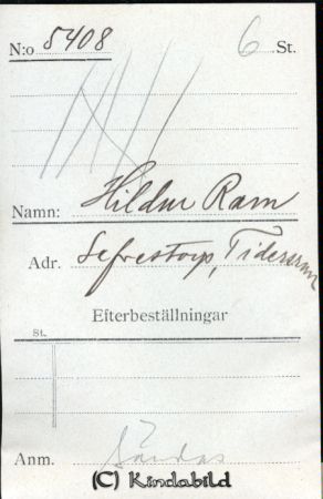Hildur Ram Sefvestorp Tidersrum
Hildur Ram Sefvestorp Tidersrum
Nyckelord: Hildur Ram