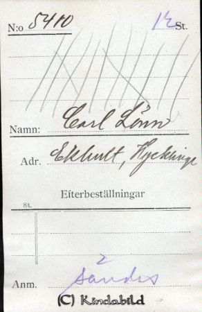 Carl Lönn Ekhult Hycklinge
Carl Lönn Ekhult Hycklinge
Nyckelord: Lönn Ekhult