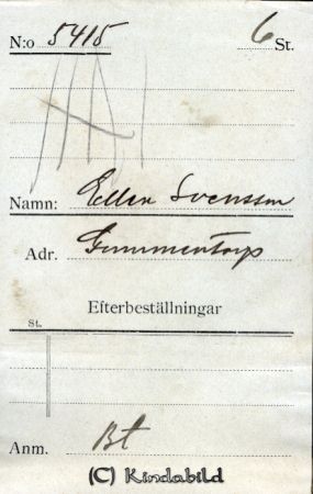 Ellen Svensson Gummentorp
Ellen Svensson Gummentorp
Nyckelord: Svensson Gummentorp