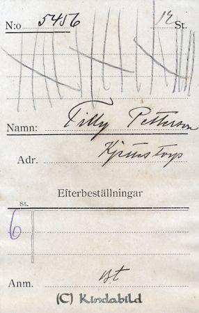 Tilly Pettersson Kjettestorp
Tilly Pettersson Kjettestorp
Nyckelord: Pettersson Kjettestorp