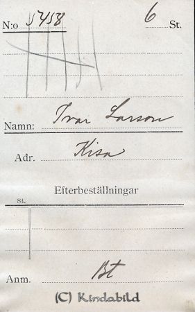Ivar Larsson Kisa
Ivar Larsson Kisa
Nyckelord: Ivar Larsson