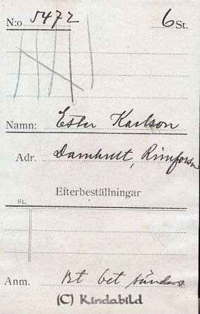 Ester Karlsson Damhult Rimforsa
Ester Karlsson Damhult Rimforsa
Nyckelord: Karlsson Damhult