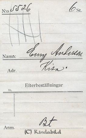 Emy Andersson Kisa
Emy Andersson Kisa
Nyckelord: Emy Andersson