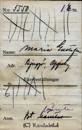 Maria Gustafsson Bjuggö Oppeby
Maria Gustafsson Bjuggö Oppeby
Nyckelord: Gustafsson Bjuggö