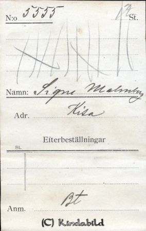 Signe Malmberg Kisa
Signe Malmberg Kisa
Nyckelord: Signe Malmberg