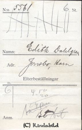 Edith Dahlgren Jonsbo Horn
Edith Dahlgren Jonsbo Horn
Nyckelord: Dahlgren Jonsbo