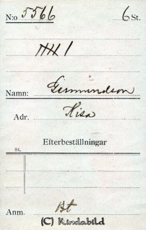 Germundsson Kisa
Germundsson Kisa
Nyckelord: Germundsson Kisa