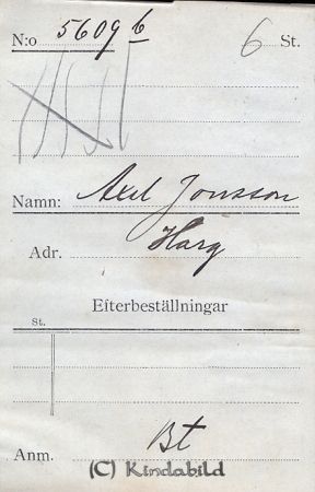 Axel Jonsson Harg
Axel Jonsson Harg
Nyckelord: Jonsson Harg