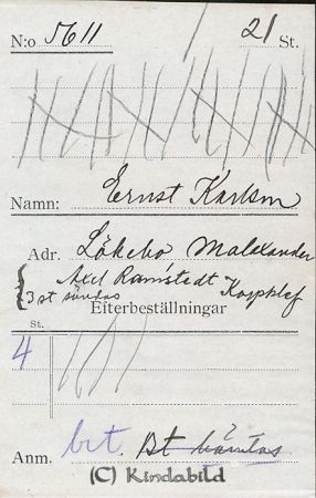 Ernst Karlsson Lökebo Malexander
Ernst Karlsson Lökebo Malexander
Axel Ramstedt Korpklef
Nyckelord: Karlsson Lökebo Korpklef Korpklev