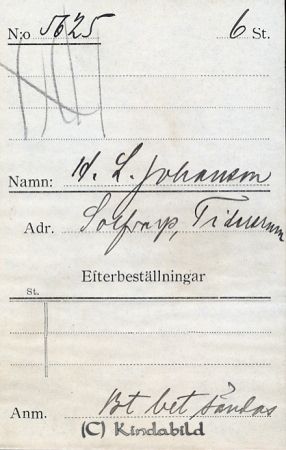 H L Johansson Salfvarp Tidersrum
H L Johansson Salfvarp Tidersrum
Nyckelord: Johansson Salfvarp