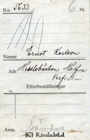 Ernst Karlsson Hesslebäcken Horfva Verfveln
Ernst Karlsson Hesslebäcken Horfva Verfveln
Nyckelord: Karlsson Hesslebäcken