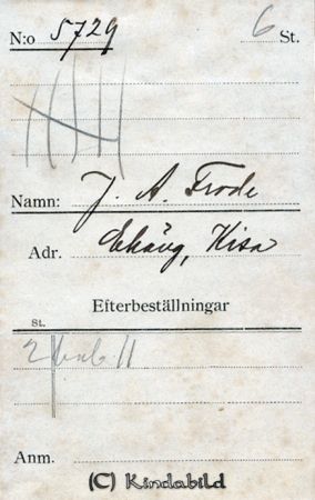 J A Frode Ekäng Kisa
J A Frode Ekäng Kisa
Nyckelord: Frode Ekäng