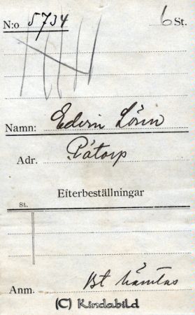 Edvin Lönn Pätorp
Edvin Lönn Pätorp
Nyckelord: Lönn Pätorp