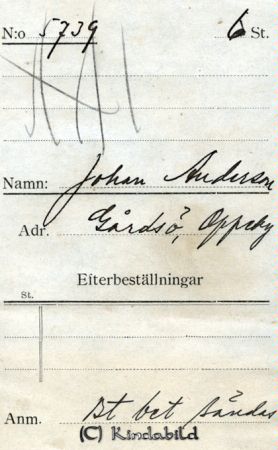 Johan Andersson Gårdsö Oppeby
Johan Andersson Gårdsö Oppeby
Nyckelord: Andersson Gårdsö