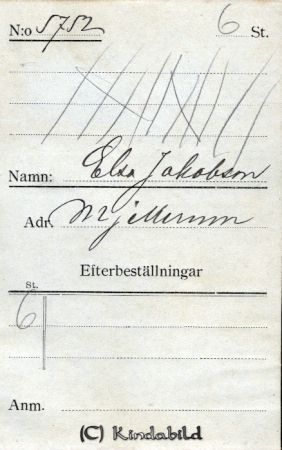 Elsa Jakobsson Mjellerum
Elsa Jakobsson Mjellerum
Nyckelord: Jakobsson Mjellerum
