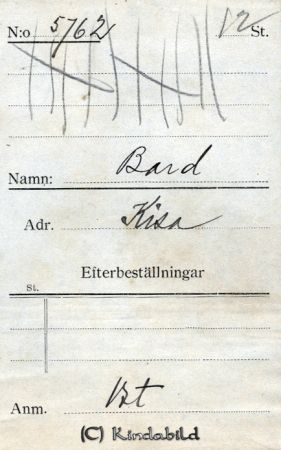 Bard Kisa
Bard Kisa
Nyckelord: Bard Kisa