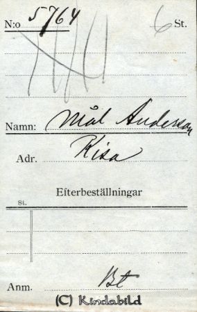 Mål.  Andersson  Kisa
Mål.  Andersson  Kisa
Nyckelord: Andersson Kisa