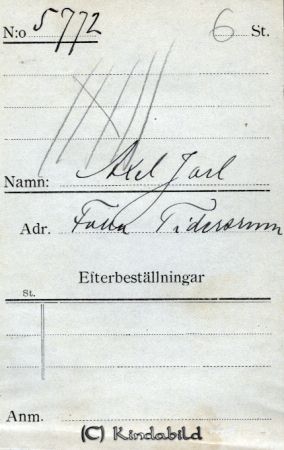 Axel Jarl Falla Tidersrum
Axel Jarl Falla Tidersrum
Nyckelord: Axel Jarl