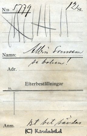 Albin Svensson
Albin Svensson
Nyckelord: Albin Svensson