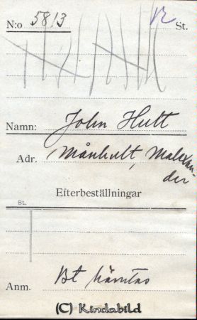 John Hult Månhult Malexander
John Hult Månhult Malexander
Nyckelord: Hult Månhult