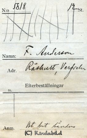 F Andersson Råshult Verfveln
F Andersson Råshult Verfveln
Nyckelord: Andersson Råshult