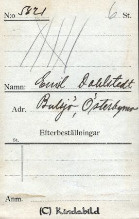 Emil Dahlstedt Bulsjö Österbymo
Emil Dahlstedt Bulsjö Österbymo
Nyckelord: Dahlstedt Bulsjö