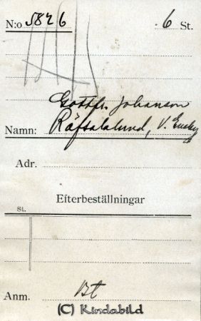 Gottfr. Johansson Räfsalalund V Eneby
Gottfr. Johansson Räfsalalund V Eneby
Nyckelord: Johansson Räfsalalund