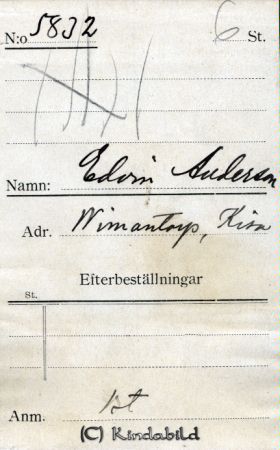 Edvin Andersson Wimantorp Kisa
Edvin Andersson Wimantorp Kisa
Nyckelord: Andersson Wimantorp