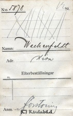  Wachenfeldt Kisa
 Wachenfeldt Kisa
Nyckelord: Wachenfeldt Kisa