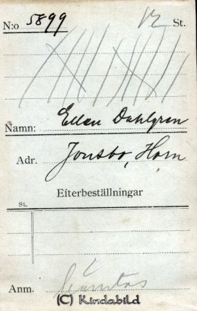 Ellen Dahlgren Jonsbo Horn
Ellen Dahlgren Jonsbo Horn
Nyckelord: Dahlgren Jonsbo
