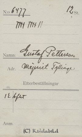 Gustaf Pettersson Mejeriet Tyllinge
Gustaf Pettersson Mejeriet Tyllinge
Nyckelord: Pettersson Mejeriet