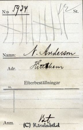 N Andersson Hitthem
N Andersson Hitthem
Nyckelord: Andersson Hitthem