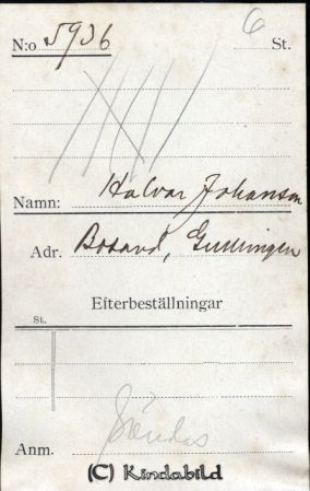 Halvar Johansson Bosand Gullringen
Halvar Johansson Bosand Gullringen
Nyckelord: Johansson Bosand