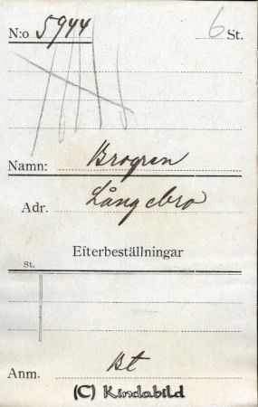 Brogren Långebro
Brogren Långebro
Nyckelord: Brogren Långebro