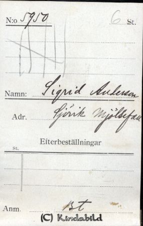 Sigrid Andersson Sjövik Mjölsefall
Sigrid Andersson Sjövik Mjölsefall
Nyckelord: Andersson Sjövik