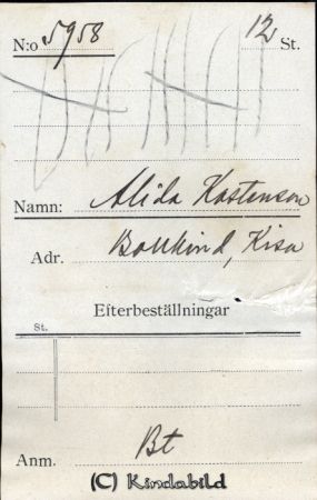 Alida Kastensson Bollkind Kisa
Alida Kastensson Bollkind Kisa
Nyckelord: Kastensson Bollkind