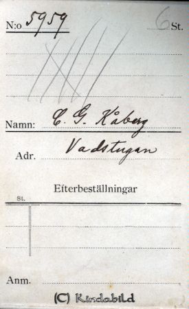 C G Kåberg Vadstugan
C G Kåberg Vadstugan
Nyckelord: Kåberg Vadstugan