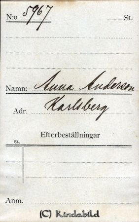 Anna Andersson Karlsberg
Anna Andersson Karlsberg
Nyckelord: Andersson Karlsberg