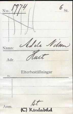 Adela Nilsson Hult
Adela Nilsson Hult
Nyckelord: Adela Nilsson