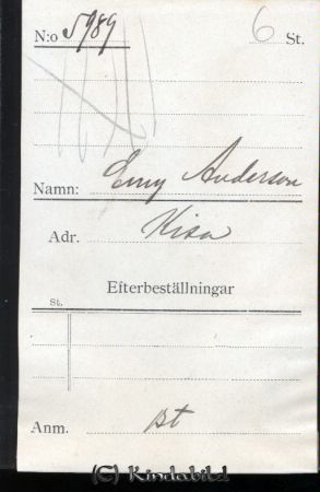 Emy Andersson Kisa
Emy Andersson Kisa
Nyckelord: Emy Andersson
