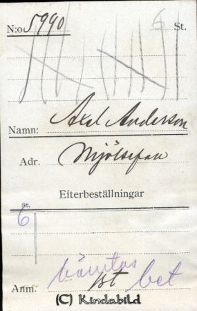 Axel Andersson Mjölsefall
Axel Andersson Mjölsefall
Nyckelord: Andersson Mjölsefall