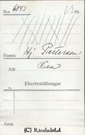 Hj. Pettersson Kisa
Hj. Pettersson Kisa
Nyckelord: Pettersson Kisa