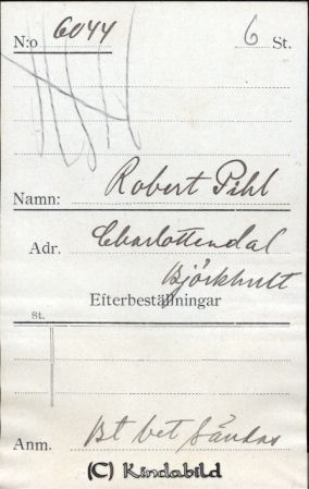 Robert Pihl Charlottendal Björkhult
Robert Pihl Charlottendal Björkhult
Nyckelord: Pihl Charlottendal