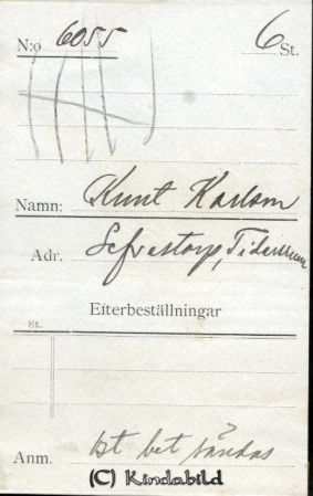Knut Karlsson Sefvestorp Tidersrum
Knut Karlsson Sefvestorp Tidersrum
Nyckelord: Knut Karlsson