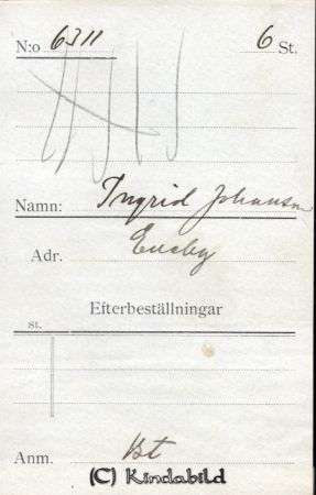 Ingrid Johansson Eneby
Ingrid Johansson Eneby
Nyckelord: Johansson Eneby