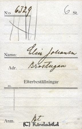 Elin Johansson Brostugan
Elin Johansson Brostugan
Nyckelord: Johansson Brostugan