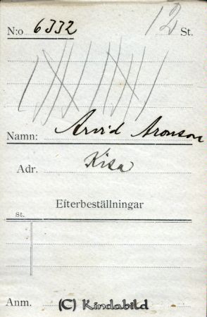 Arvid Aronsson  Kisa
Arvid Aronsson  Kisa
Nyckelord: Arvid Aronsson Kisa