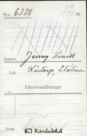 Jenny Kinell Kårtorp Slätmon
Jenny Kinell Kårtorp Slätmon
Nyckelord: Kinell Kårtorp
