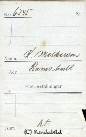 K Melkersson Ramshult
K Melkersson Ramshult
Nyckelord: Melkersson Ramshult